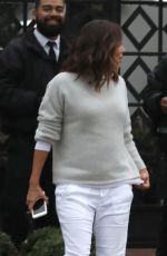 EVA LONGORIA Leaves Madre Mia in Los Angeles 03/21/2017