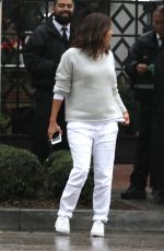 EVA LONGORIA Leaves Madre Mia in Los Angeles 03/21/2017