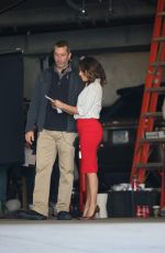 EVA LONGORIA on the Set Type-A TV Show in Los Angeles 03/24/2017
