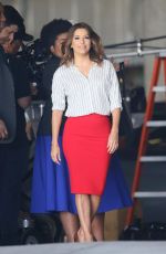 EVA LONGORIA on the Set Type-A TV Show in Los Angeles 03/24/2017