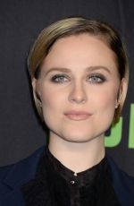 EVAN RACHEL WOOD at Westworld Screening at Paleyfest in Los Angeles 03/25/2017