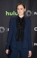 EVAN RACHEL WOOD at Westworld Screening at Paleyfest in Los Angeles 03/25/2017