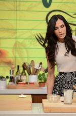 FAMKE JANSSEN at The Chew, March 2017