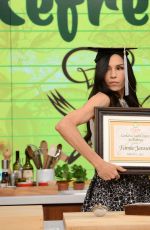 FAMKE JANSSEN at The Chew, March 2017