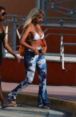 FANNY NEGUESHA in Bikini Top Out in Miami 03/28/2017