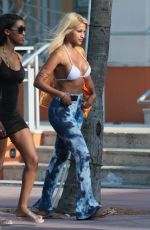 FANNY NEGUESHA in Bikini Top Out in Miami 03/28/2017