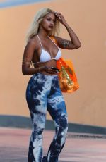 FANNY NEGUESHA in Bikini Top Out in Miami 03/28/2017