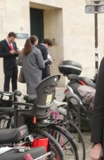 FAUVE HAUTOT Leaves Christian Dior Fashion Show in Paris 03/03/2017