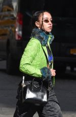 FKA TWIGS Out and About in New York 03/03/2017