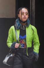 FKA TWIGS Out and About in New York 03/03/2017