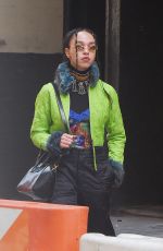 FKA TWIGS Out and About in New York 03/03/2017