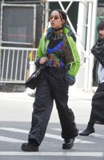 FKA TWIGS Out and About in New York 03/03/2017
