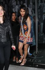 FREIDA PINTO Leaves Catch LA in West Hollywood 03/09/2017