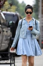 FREIDA PINTO Out and About in Los Angeles 03/18/2017