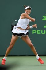 GARBINE MUGURUZA at Miami Open at Ceandon Park Tennis Center 03/25/201