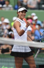 GARBINE MUGURUZA at Miami Open at Ceandon Park Tennis Center 03/25/201