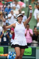 GARBINE MUGURUZA at Miami Open at Ceandon Park Tennis Center 03/25/201