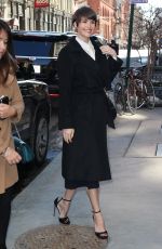 GEMMA ARTERTON Arrives at AOL Studios in New York 03/23/2017