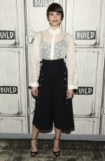 GEMMA ARTERTON at AOL Build Speaker Series in New York 03/23/2017
