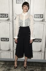 GEMMA ARTERTON at AOL Build Speaker Series in New York 03/23/2017