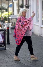 GEMMA COLLINS Arrives at Her Shop in Essex 03/09/2017