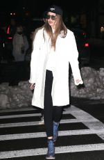 GIGI HADID Arrives at Her Apartment in New York 03/16/2017