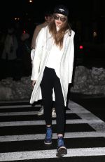 GIGI HADID Arrives at Her Apartment in New York 03/16/2017