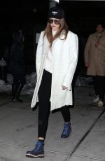 GIGI HADID Arrives at Her Apartment in New York 03/16/2017