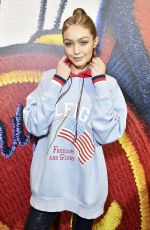 GIGI HADID at Tommy x Gigi Capsule Collection Dinner in Paris 02/28/2017