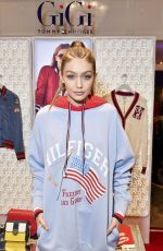 GIGI HADID at Tommy x Gigi Capsule Collection Dinner in Paris 02/28/2017