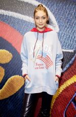 GIGI HADID at Tommy x Gigi Capsule Collection Dinner in Paris 02/28/2017