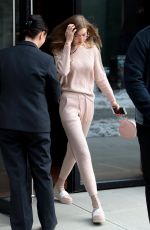 GIGI HADID Leaves Her Apartment in New York 03/18/2017