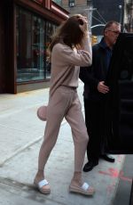 GIGI HADID Leaves Her Apartment in New York 03/18/2017
