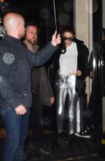 GIGI HADID Leaves Her Hotel in Paris 03/01/2017