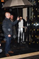 GIGI HADID Leaves Her Hotel in Paris 03/01/2017