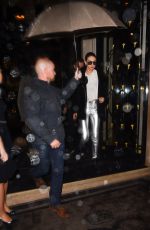 GIGI HADID Leaves Her Hotel in Paris 03/01/2017