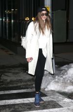 GIGI HADID Night Out in New York 03/16/2017