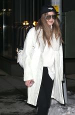 GIGI HADID Night Out in New York 03/16/2017
