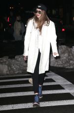 GIGI HADID Night Out in New York 03/16/2017