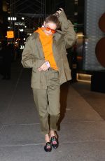 GIGI HADID Night Out in New York 03/30/2017