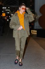 GIGI HADID Night Out in New York 03/30/2017
