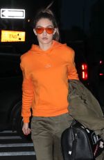 GIGI HADID Night Out in New York 03/30/2017
