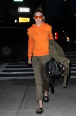 GIGI HADID Night Out in New York 03/30/2017