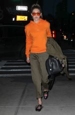 GIGI HADID Night Out in New York 03/30/2017