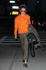 GIGI HADID Night Out in New York 03/30/2017