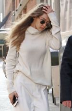 GIGI HADID Out and About in New York 03/16/2017