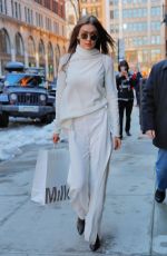 GIGI HADID Out and About in New York 03/16/2017