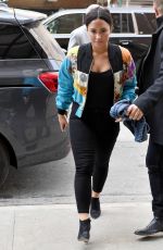 DEMI LOVATO Out and About in New York 03/21/2017