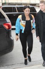 DEMI LOVATO Out and About in New York 03/21/2017