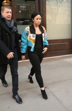 DEMI LOVATO Out and About in New York 03/21/2017